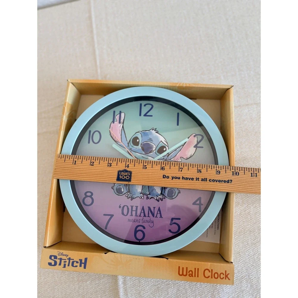 Disney Stitch Wall Clock Kids 10